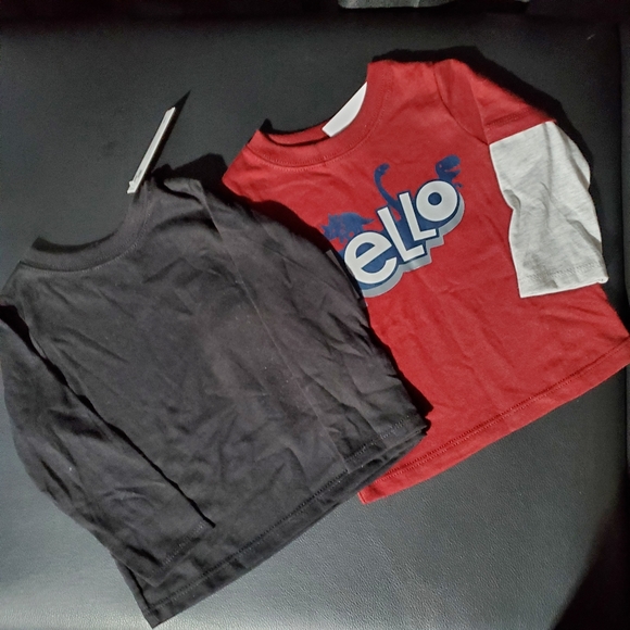 Boys Toddler Teeshirts Set of 2 - Picture 1 of 11